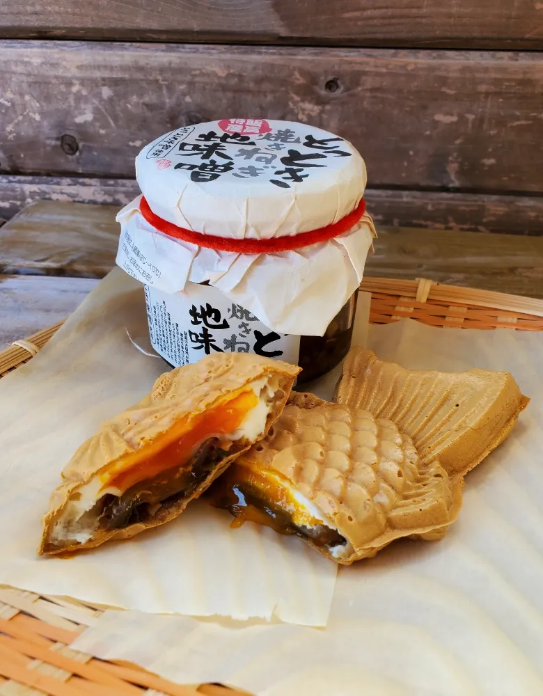 地味噌を使ったおかず系のたい焼き